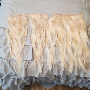 Hidden Crown clip ins